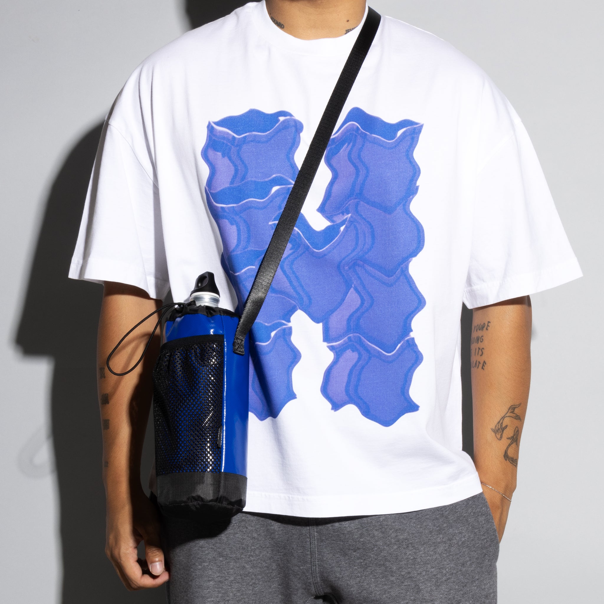 Bottle bag (blauw)
