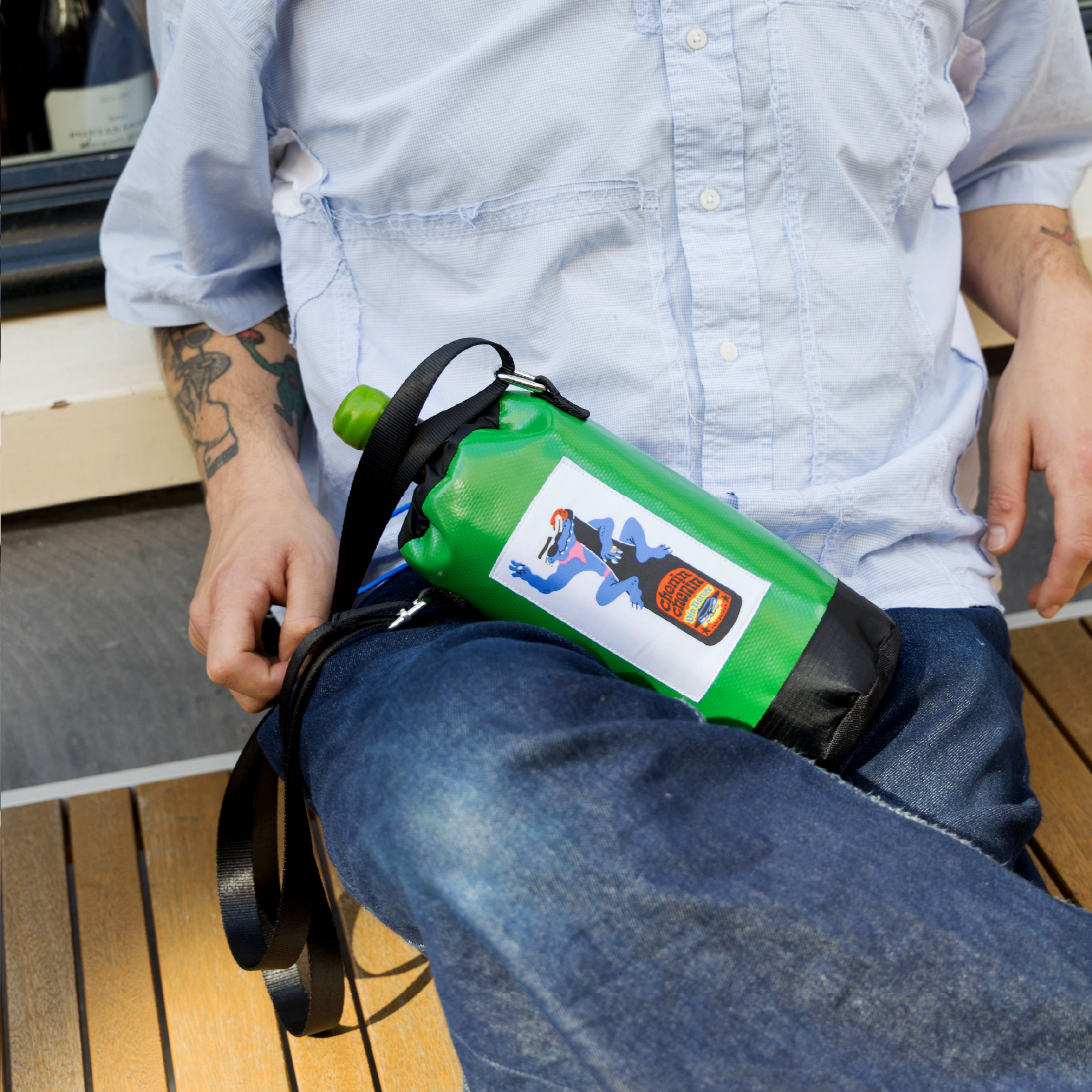 Wine bottle bag (Unbegun x Chenin Chenin)