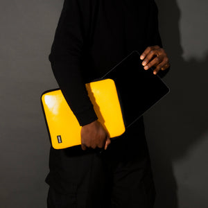 iPad pro sleeve case cover yellow unbegun