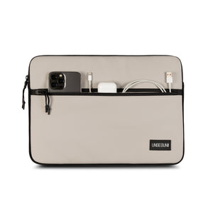 LAPTOP CASE WITH FRONT COMPARTMENT (GREY)